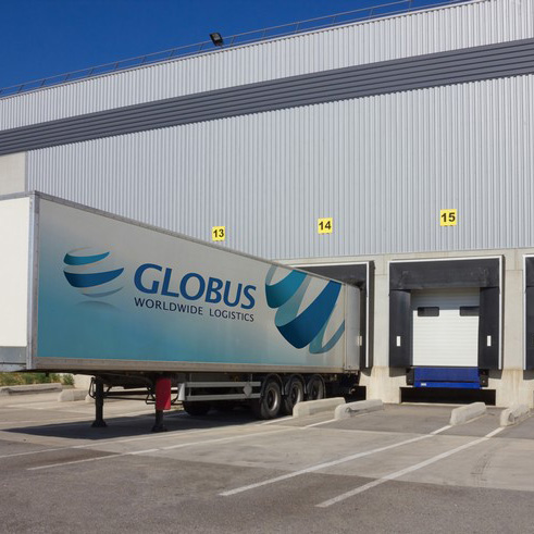 גלובוס, אחסנה ולוגיסטיקה, מחסן
