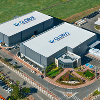 גלובוס, אחסנה ולוגיסטיקה, מחסן