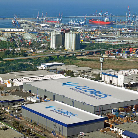 גלובוס, אחסנה ולוגיסטיקה, מחסן