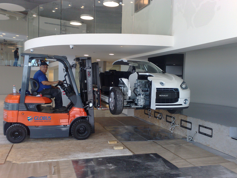 גלובוס, אחסנה ולוגיסטיקה, טוען,