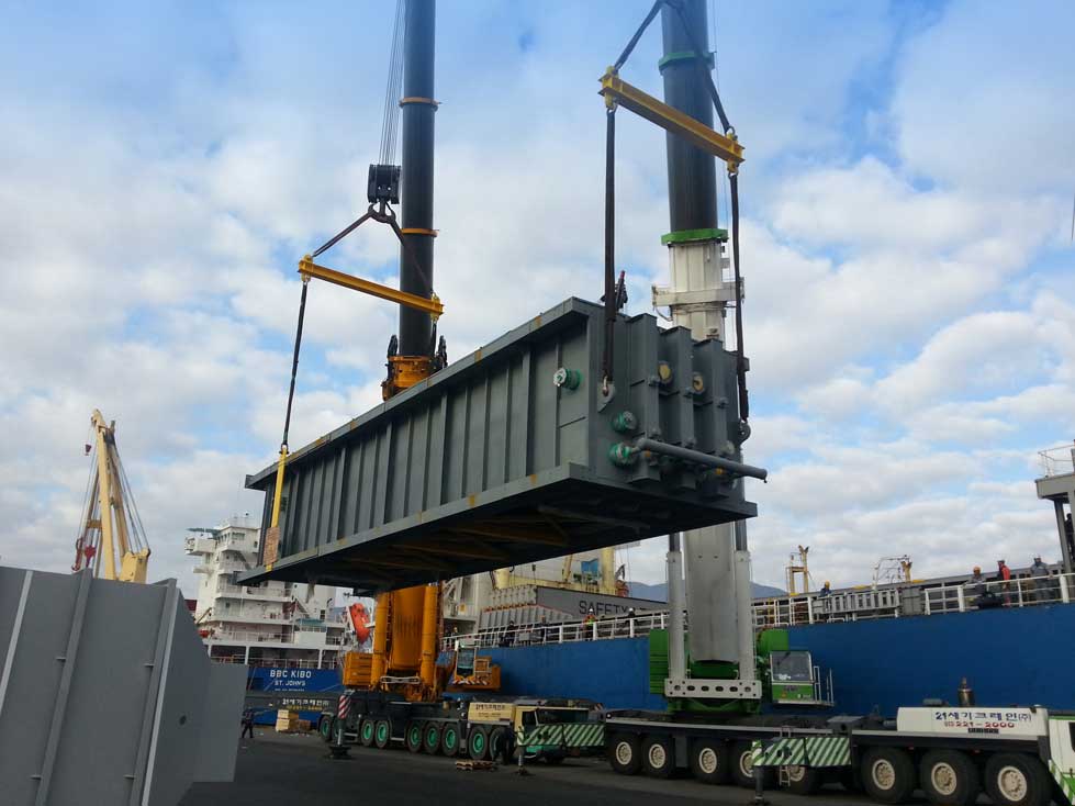 גלובוס, אחסנה ולוגיסטיקה, פרויקטים מיוחדים, נמל