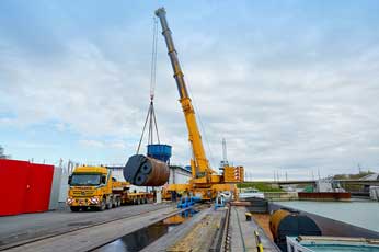 גלובוס, אחסנה ולוגיסטיקה, פרויקטים מיוחדים, נמל