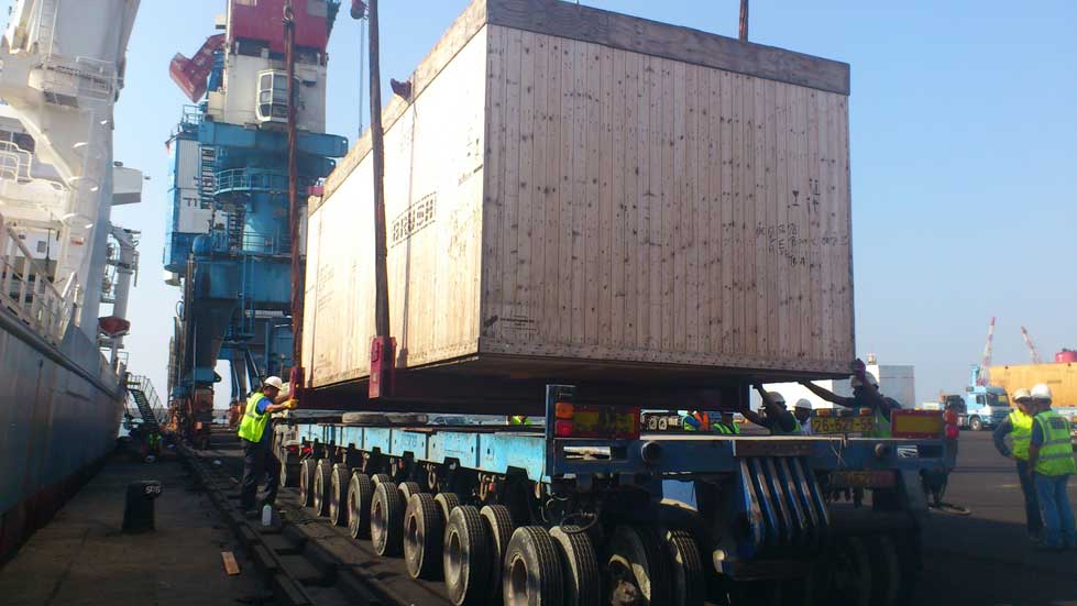 גלובוס, אחסנה ולוגיסטיקה, פרויקטים מיוחדים, נמל