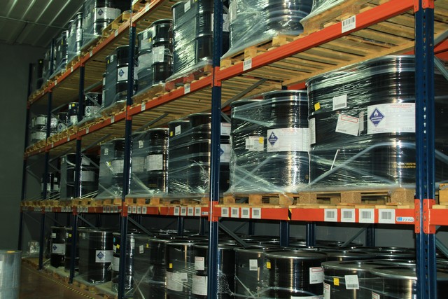 חומרים מסוכנים ,גלובוס, אחסנה ולוגיסטיקה, מחסן