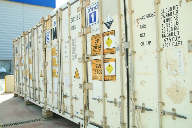 גלובוס, אחסנה ולוגיסטיקה, מְכוֹלָה